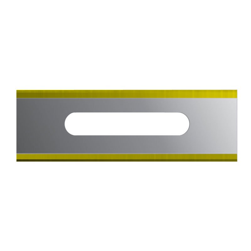 Sterling Slotted Square Blade TiN Coated