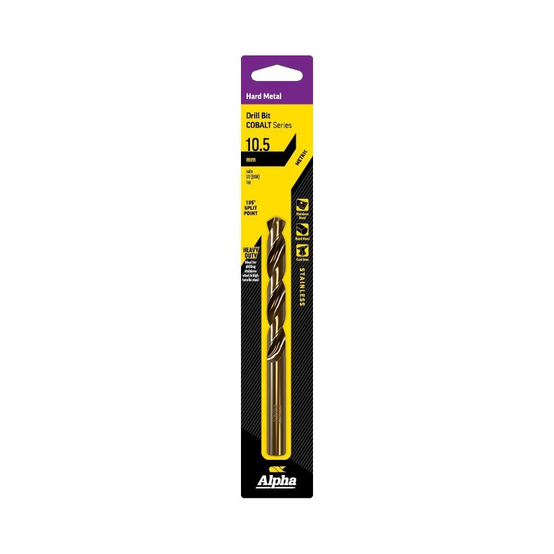 Alpha Cobalt Drill 10.5mm