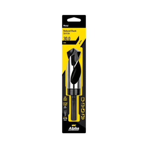 Alpha Reduced Shank Drill Bit 30.0mm Metric