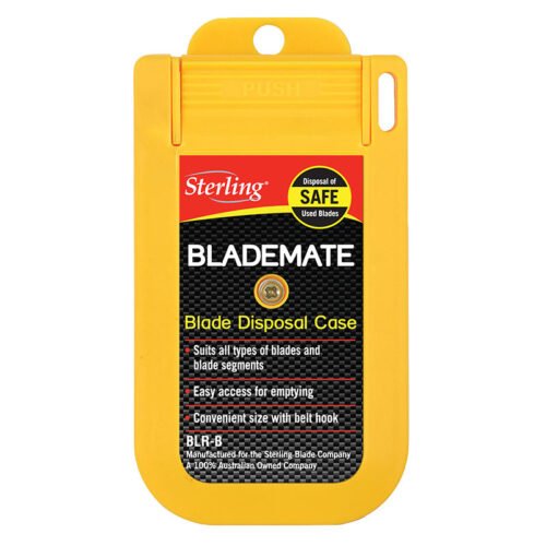 BLADEMATE Sharps Container with belt clip