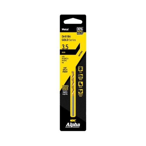 Alpha Gold Series Jobber Drill Metric 3.5mm