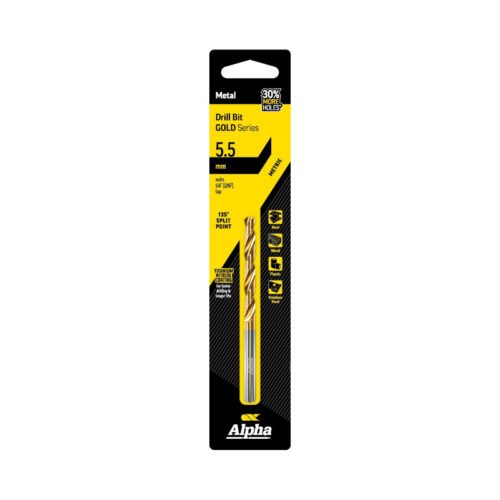 Alpha Gold Series Jobber Drill Metric 5.5mm