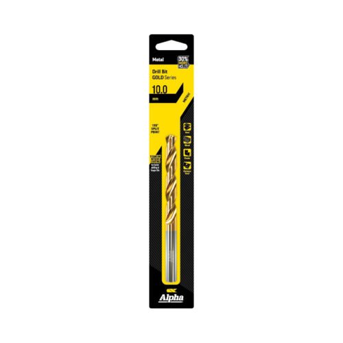 Alpha Gold Series Jobber Drill Metric 10.0mm