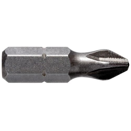 Alpha Phillips Ribbed Driver Bit 2 x 25mm – Carded
