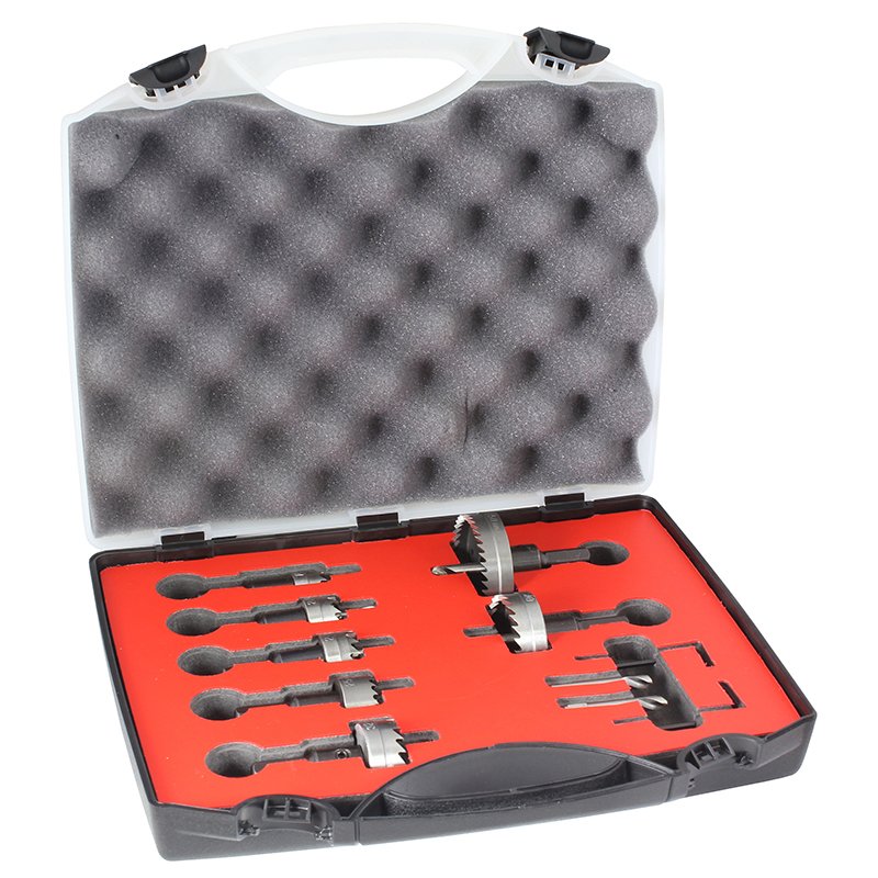 Alpha HSS Thinsheet Holecutter Set 9 piece