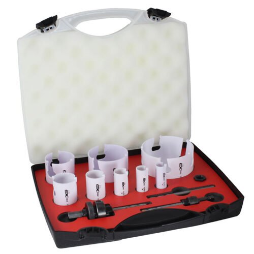 Alpha 12pce Electricans TCT Holesaw Kit