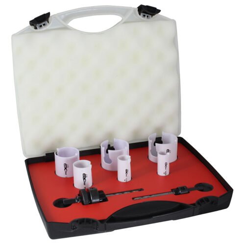 Alpha 8 Piece Plumbers TCT Holesaw Kit