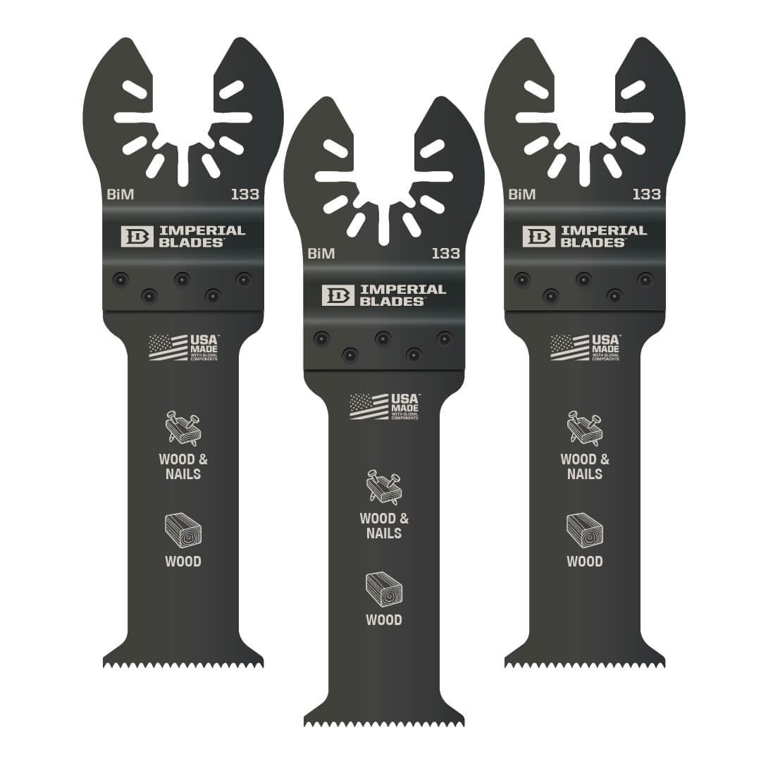 Imperial Oscillating Blade 32mm Fast Wood 3 Pack