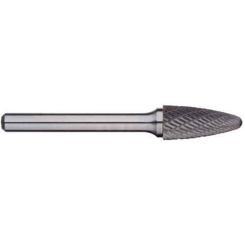 Alpha 3/8“ Tree Radius Nose Carbide Burr – 1/4” Shank Long Series