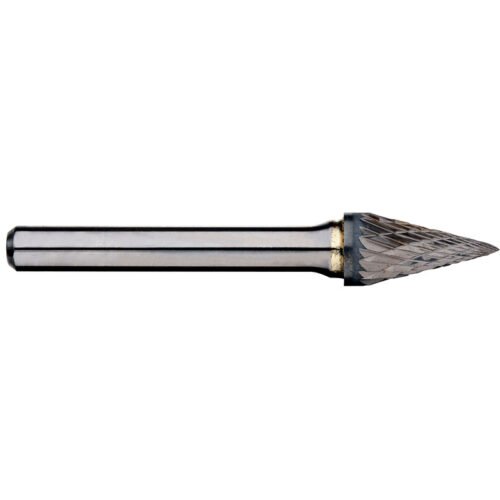 Alpha 16.0mm Pointed Cone Carbide Burr – 6mm Shank