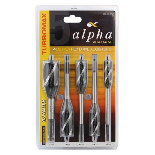 Alpha Turbomax 4 Cutter Set 5 piece