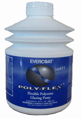 Poly Flex - 30oz Tub Flexible Glazing Putty