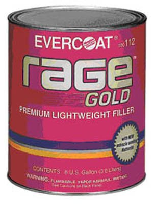 Rage Gold Filler - Gallon Tin