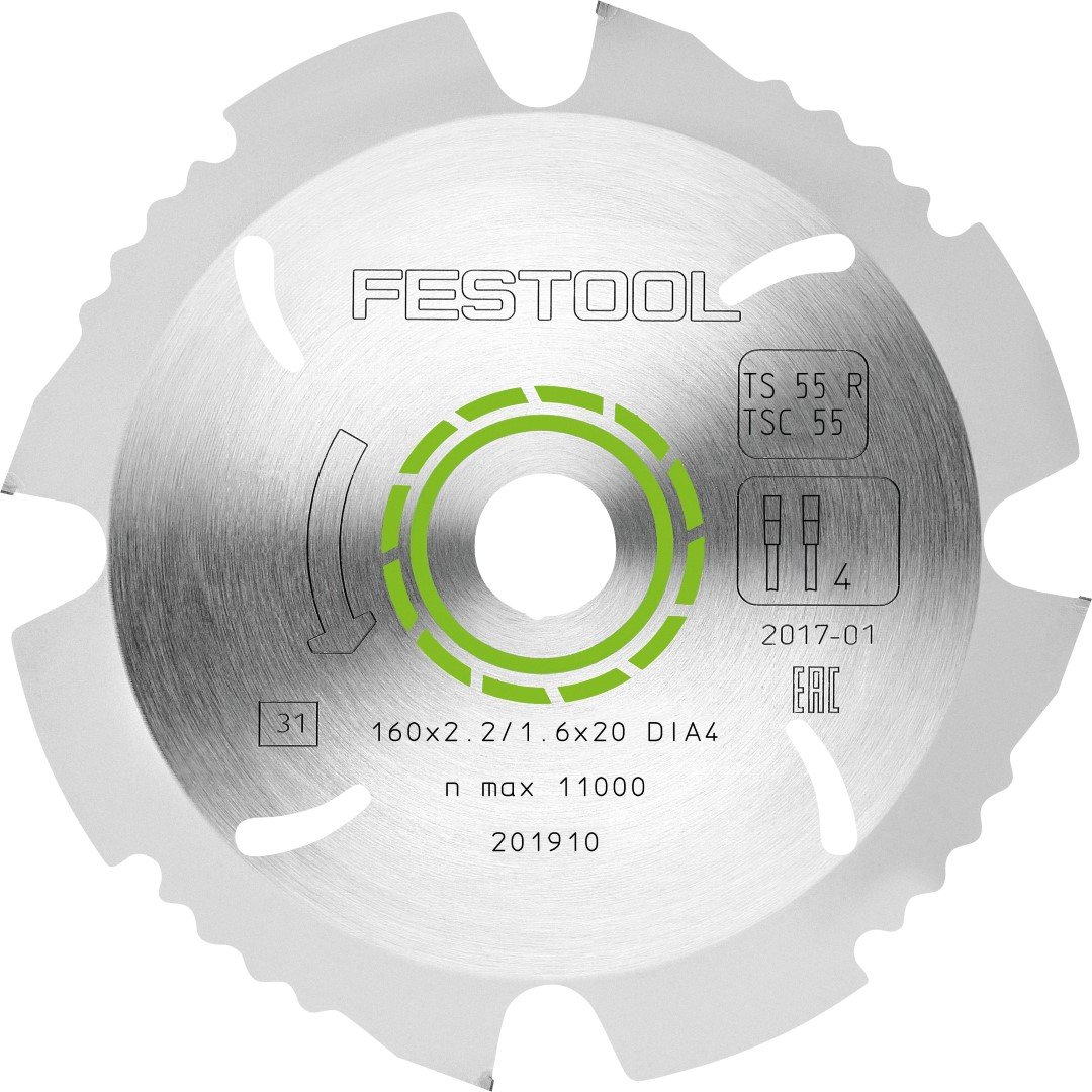 DIAMOND SAW BLADE 160x2,2/1,6x20 DIA4
not for Hebel