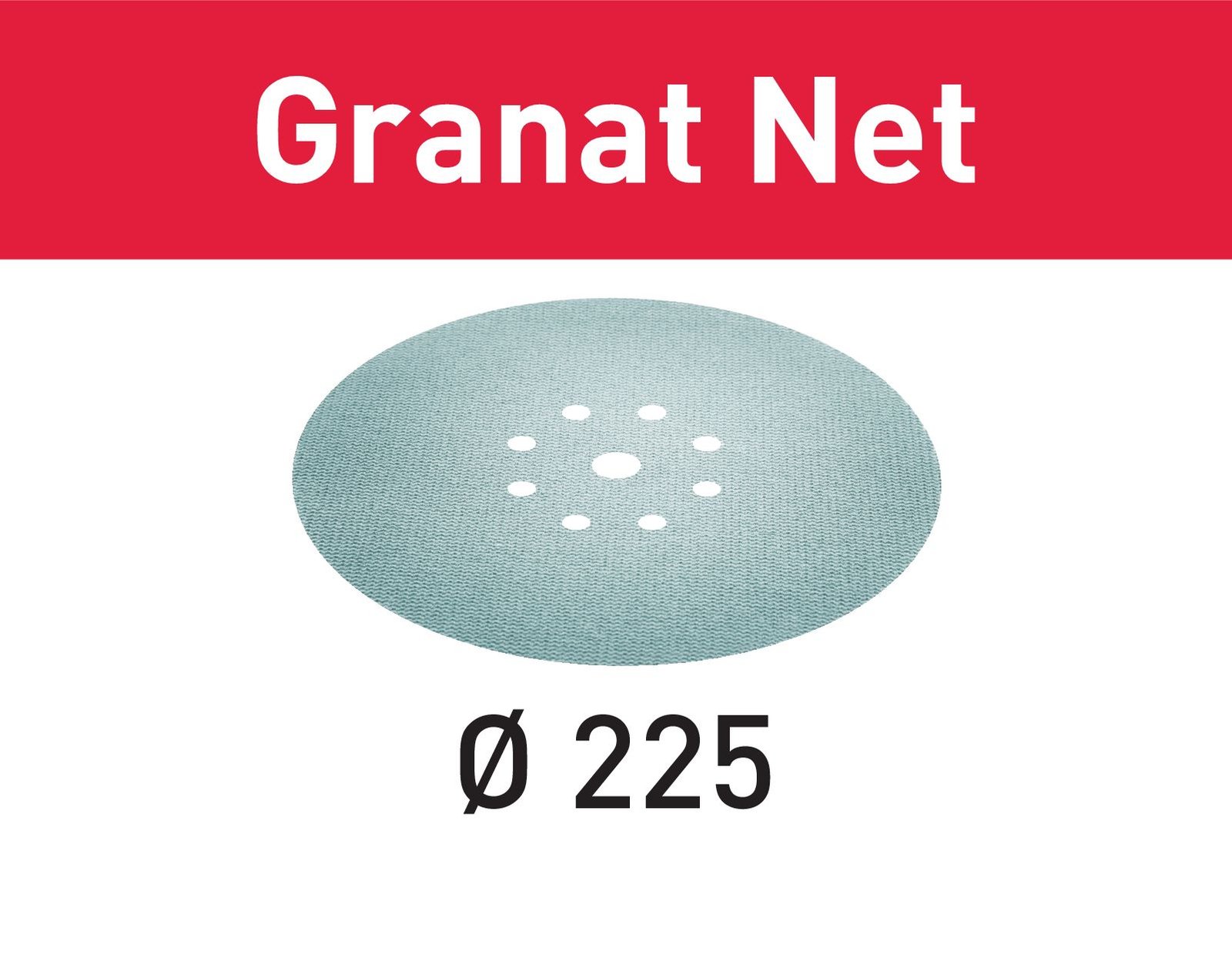 SANDING DISCS STF D225 P120 GR NET/25
