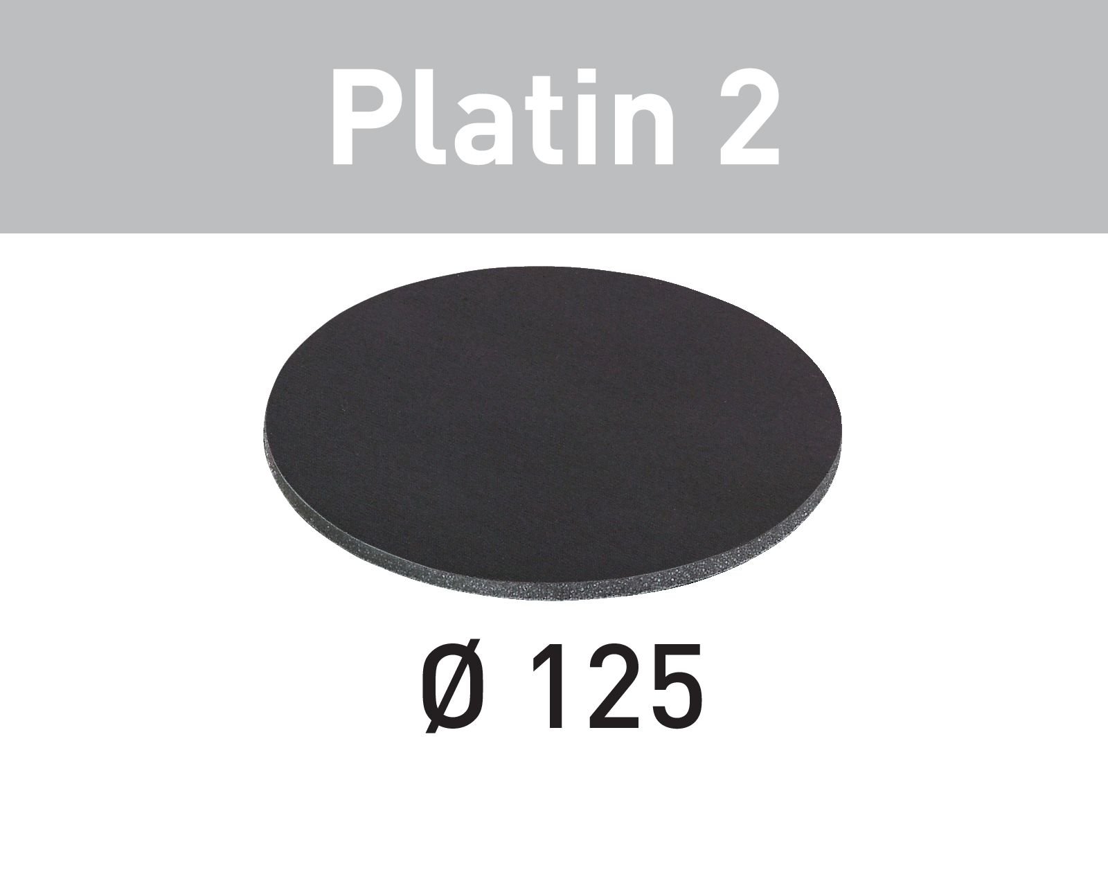 SANDPAPER STF D125/0 S2000 PL2 15X - indent