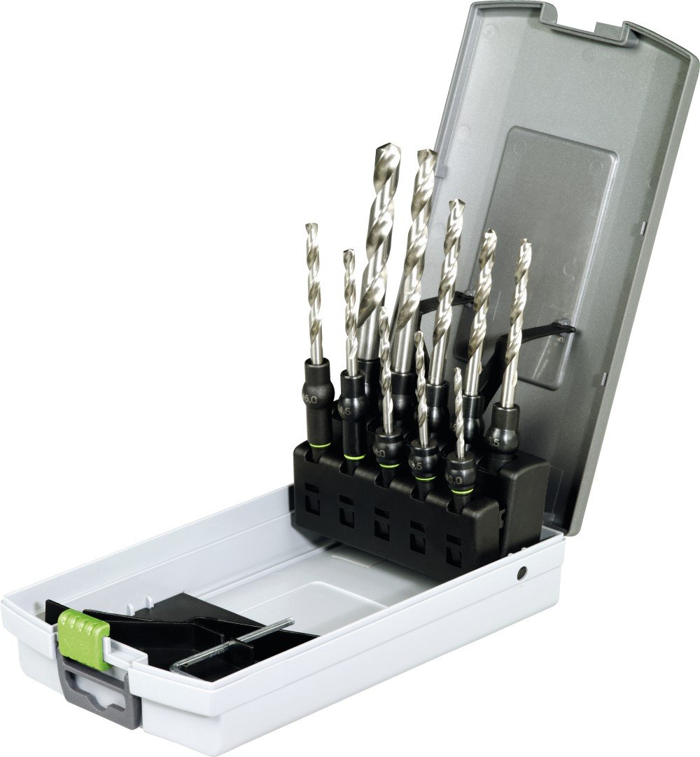 D3-10 HSS CE Drill bit case - 10 piece