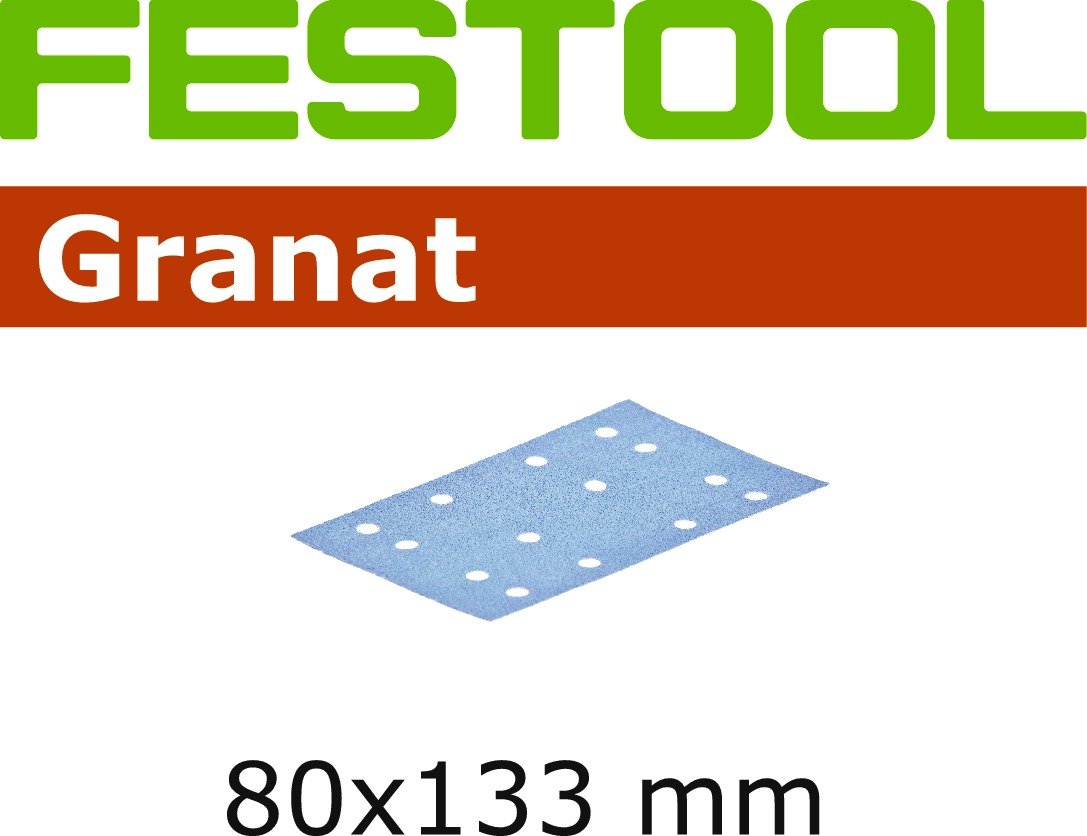 SANDPAPER STF 80X133 P180 GR 100X