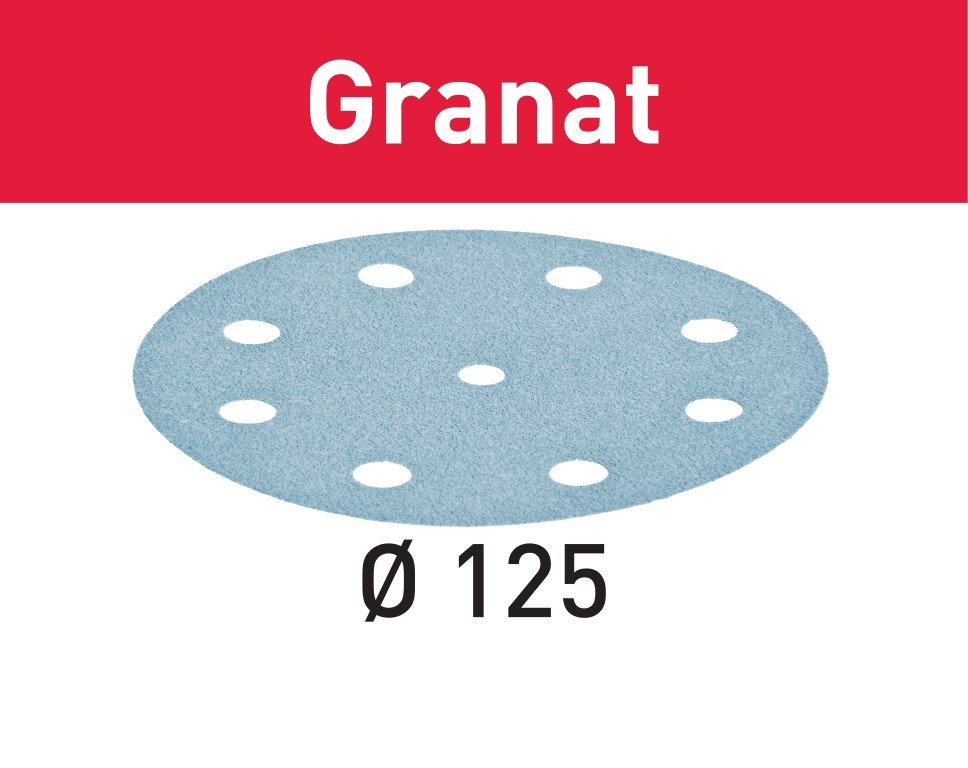 SANDPAPER STF D125/9 P150 GR100X