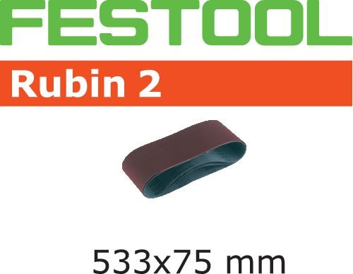 75 x 533 / P100 RU2/10 Abrasive Belts