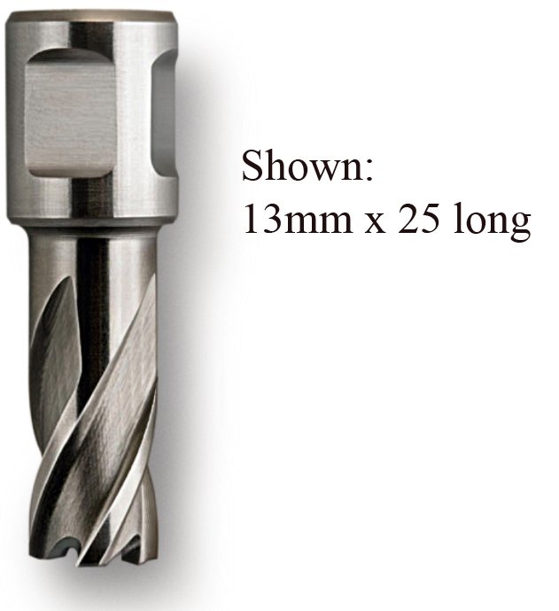 CORE DRILL HSS NOVA 3/4INW D13X25 **- indent