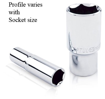 Deep Socket 11/16" x 1/2"Dr