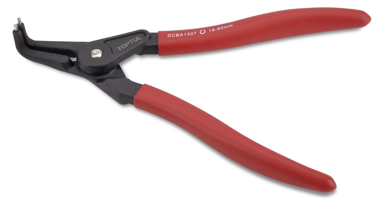 Plier Circlip HD Ext Bent Tip 7"