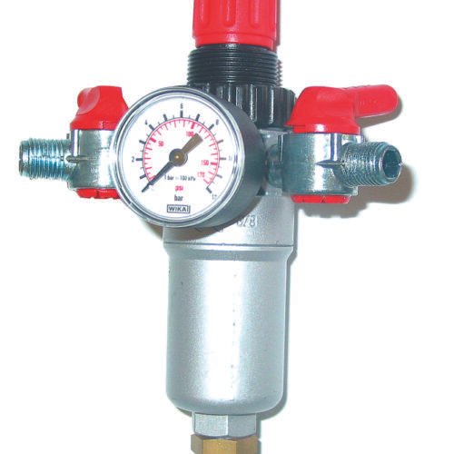 Filter/Reg/Gge 2 outlet 3/8 tank mount