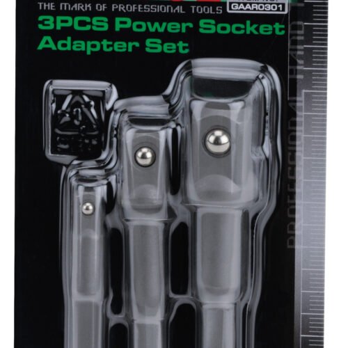Power Bit Adapters 3pc (1/4″-3/8″-1/2″Dr)