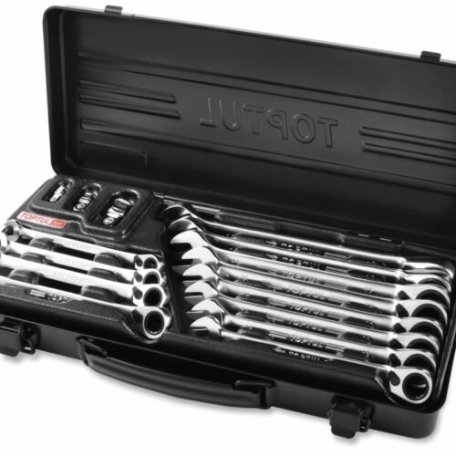 Wrench Rev Geared Set 15pc 8-19mm