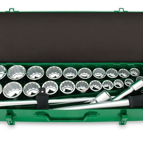 Socket Set 3/4″Dr 26pc SAE/MM 7/8″-2″ 22-50mm 12PT