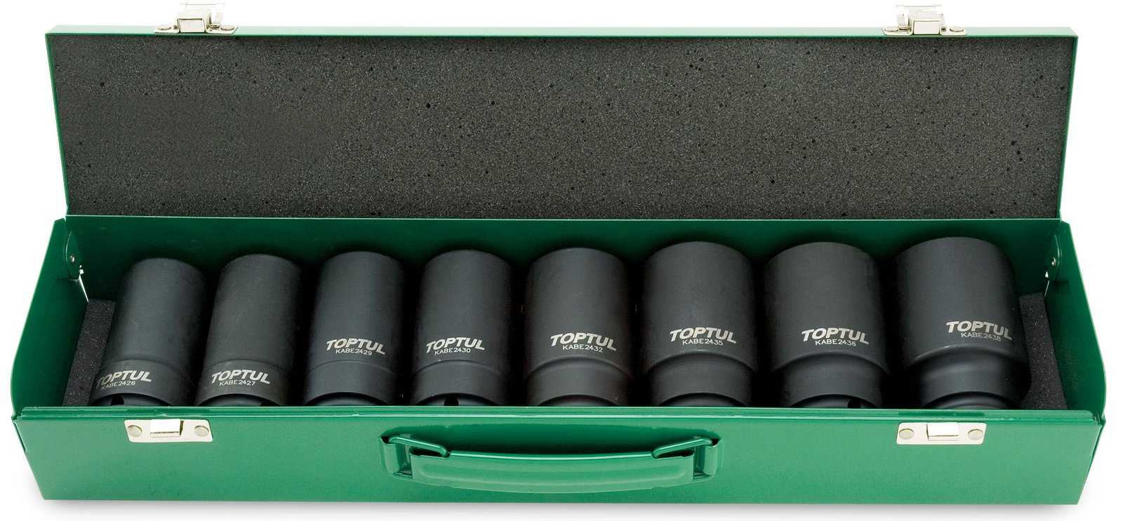 Socket Set Impact 3/4"Dr 8pc Deep 26-38mm