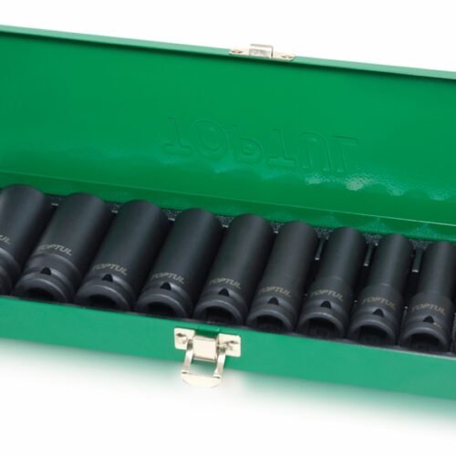Socket Set Impact 1/2″Dr 10pc Deep 10-24mm