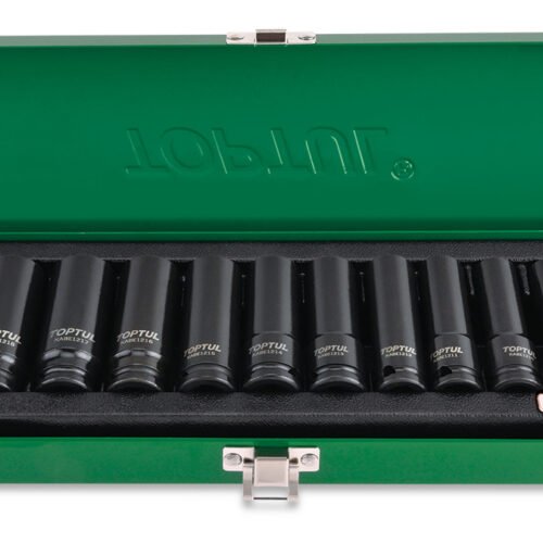 Socket Set Impact 3/8″Dr 12pc Deep 8-19mm