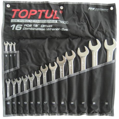 Wrench Comb R&OE Set 16pc 7-32mm