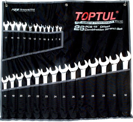 Wrench Comb R&OE Set 26pc 6-32mm