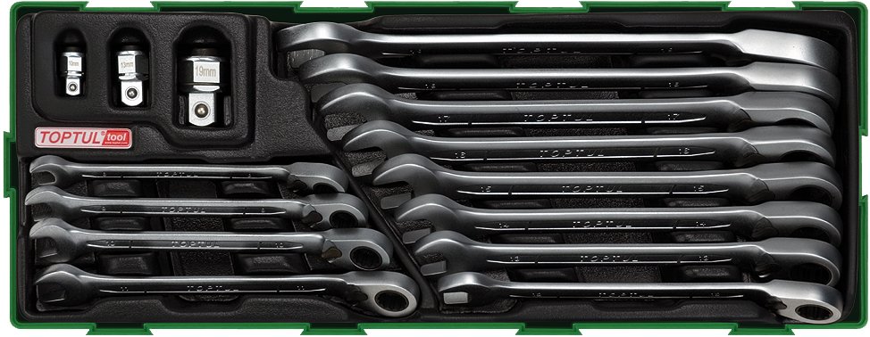 TI Rev Ratchet Wrench Kit 15pc
