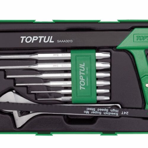 TI H/Saw & Pin Punch Kit 8pc