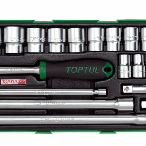 TI Socket Kit 1/2″Dr 25pc Metric