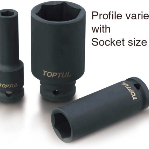 Impact Socket Deep 1/2″Dr x 17mm