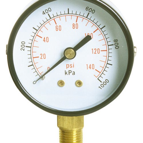 Gauge Air 63mm 1000kPa(150psi) 1/4