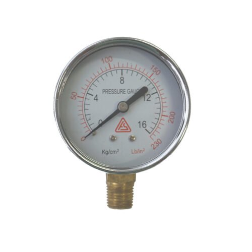 Gauge Air 63mm 1600kPa(230psi) 1/4,PGA632B16