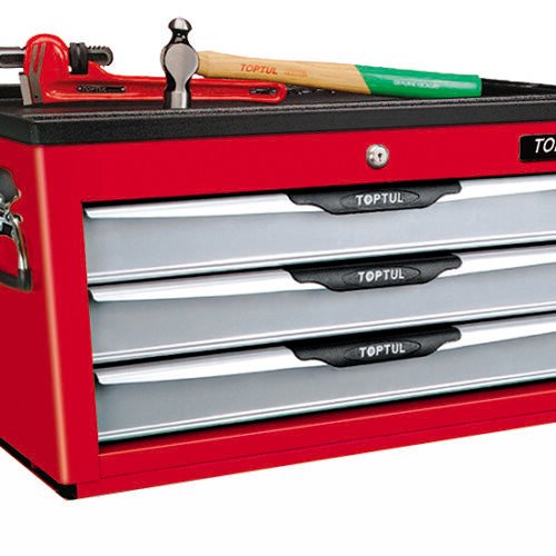 Tool Kit Chest RED 10 Trays Metric