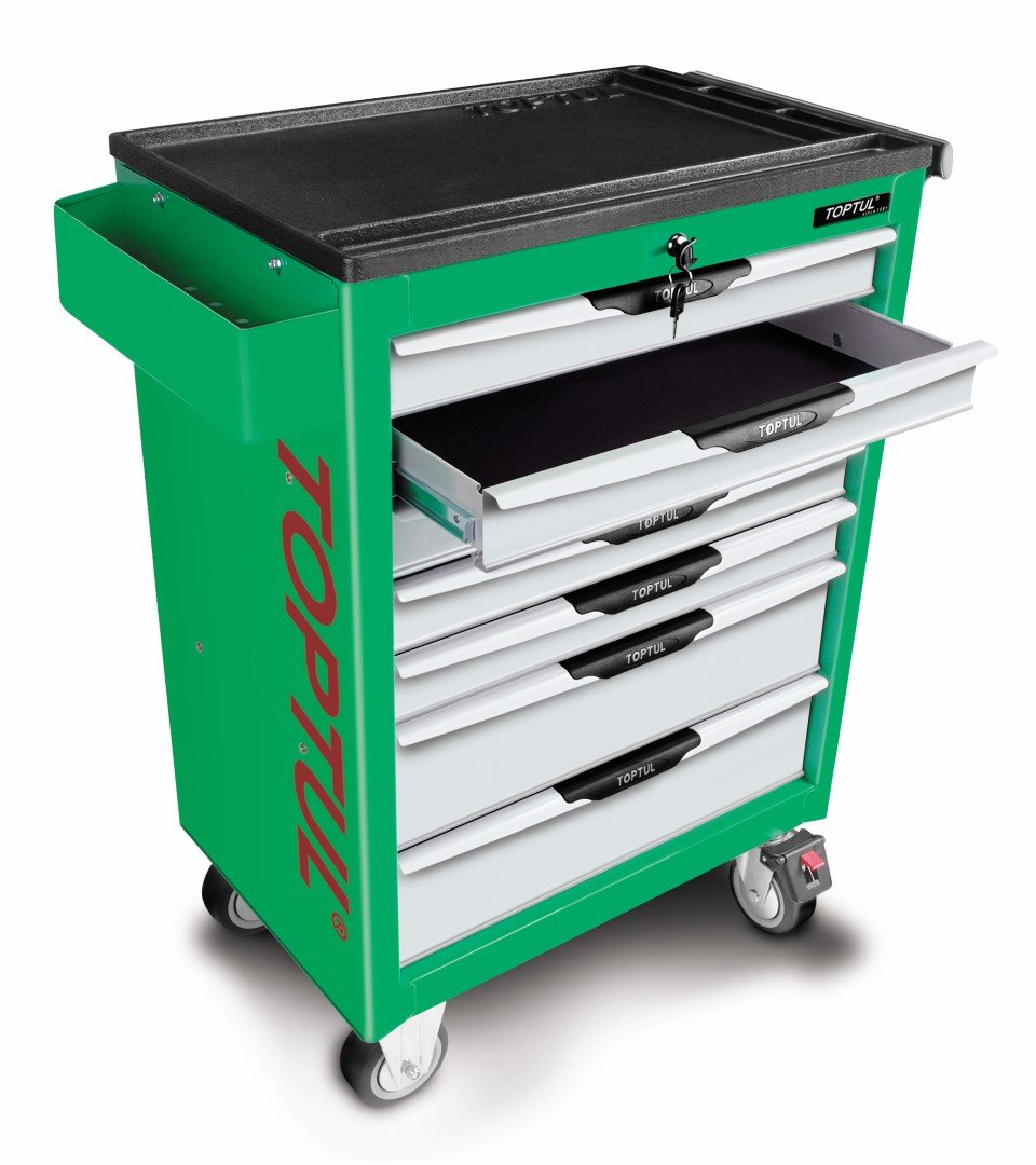 Roll Cabinet 7 Drawer GREEN Pro Line Series