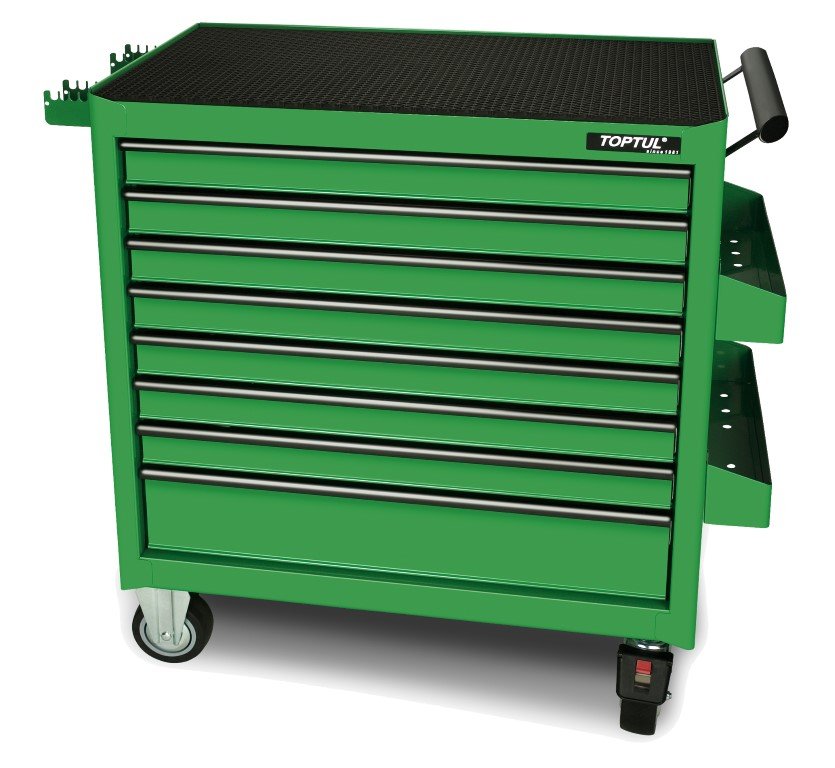 Roll Cabinet 8 Drawer GREEN General Series