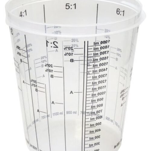 Almax Super Graduated Mixing Cup 1300cc sleeve 25